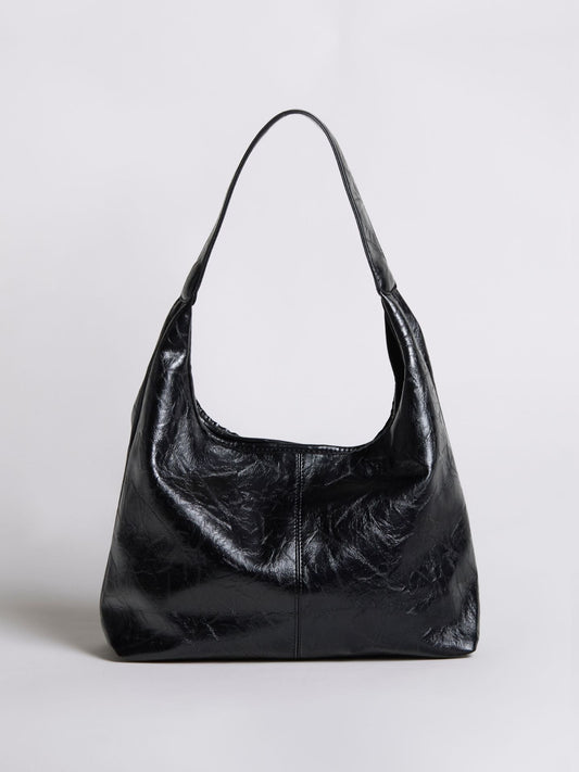 YAYA Distressed Leather Tote