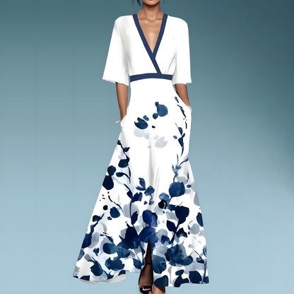 Trisha™ | Elegant Luxe Midi Dress