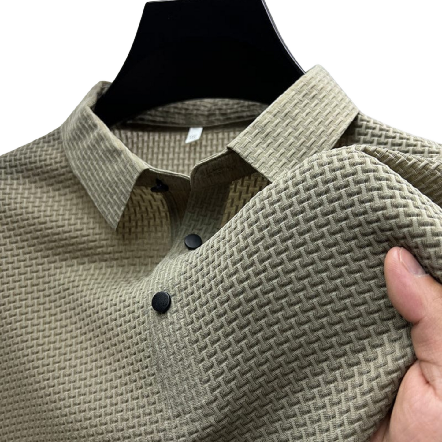 Gian™ | Refined Textured Polo Shirt