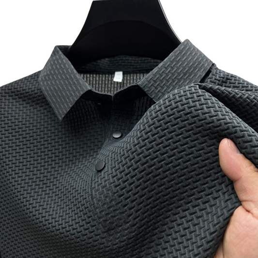 Gian™ | Refined Textured Polo Shirt