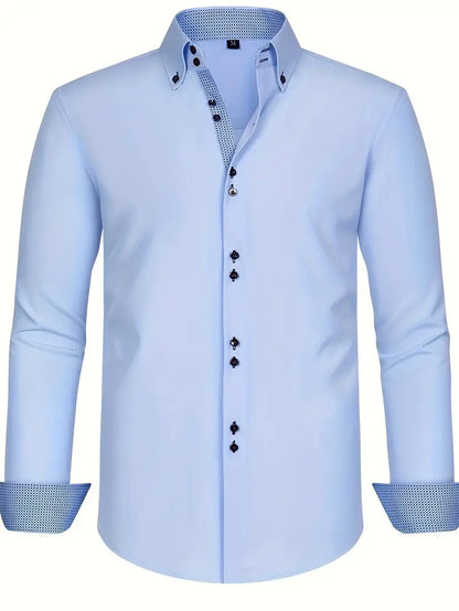 Bryan™ | Casual Luxe Longsleeve Polo
