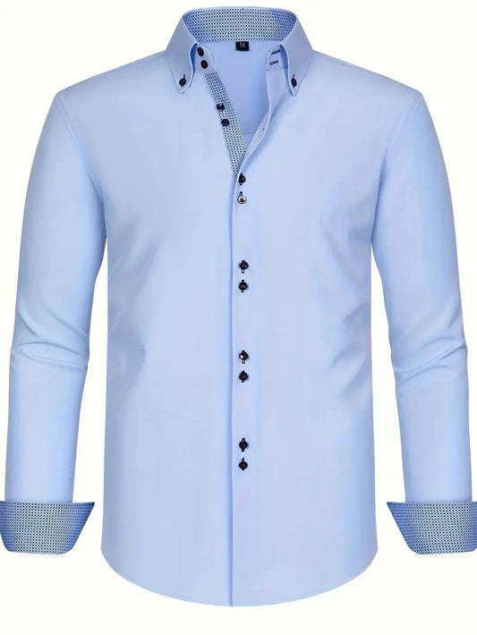 Bryan™ | Casual Luxe Longsleeve Polo