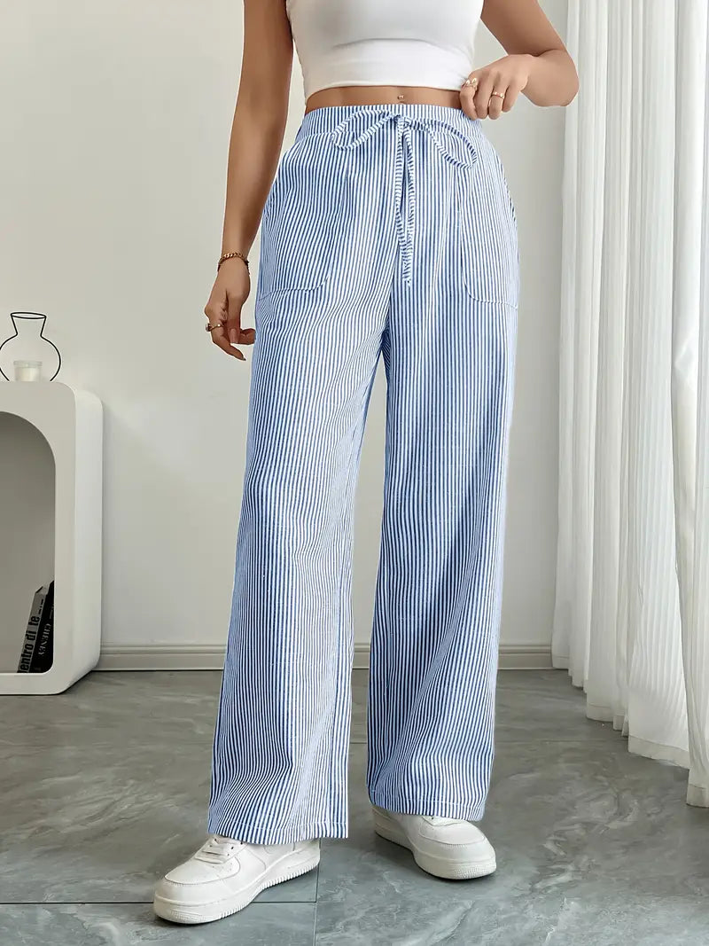 Denise™ | Elegant Corduroy High-Waist Pants