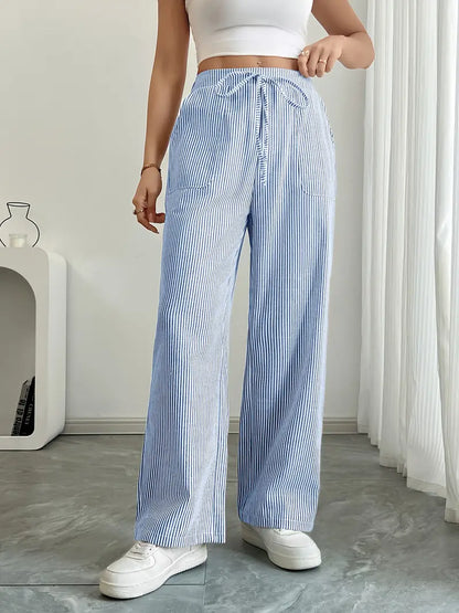 Denise™ | Elegant Corduroy High-Waist Pants