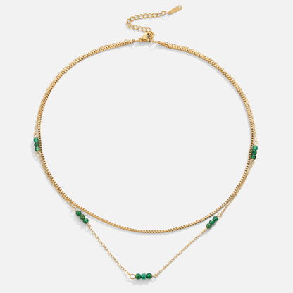 Green Stone Necklace