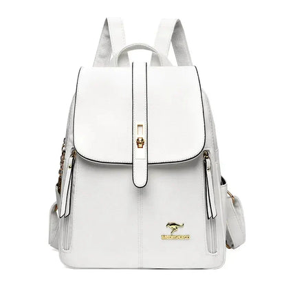 Ella™ | Minimalist Luxe Leather Backpack