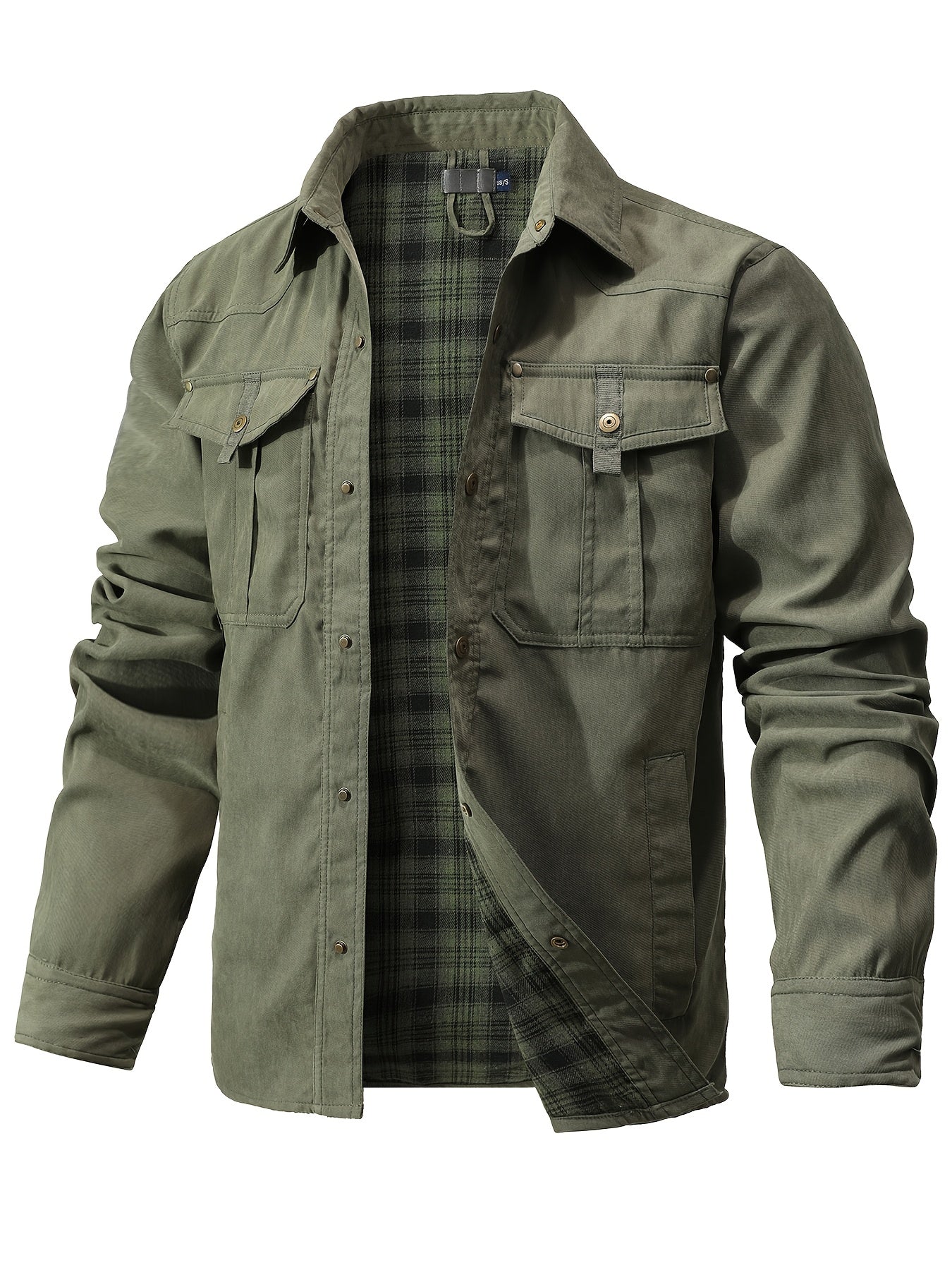 Caius – Casual Long Sleeve Cargo Jacket