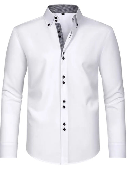 Bryan™ | Casual Luxe Longsleeve Polo