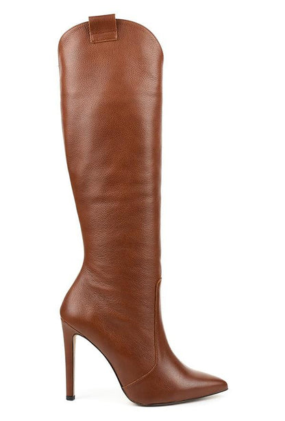 Elysse - High Heel And Side Zipper Boots