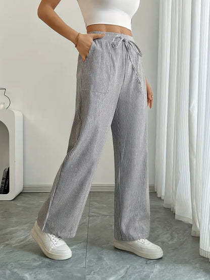 Denise™ | Elegant Corduroy High-Waist Pants