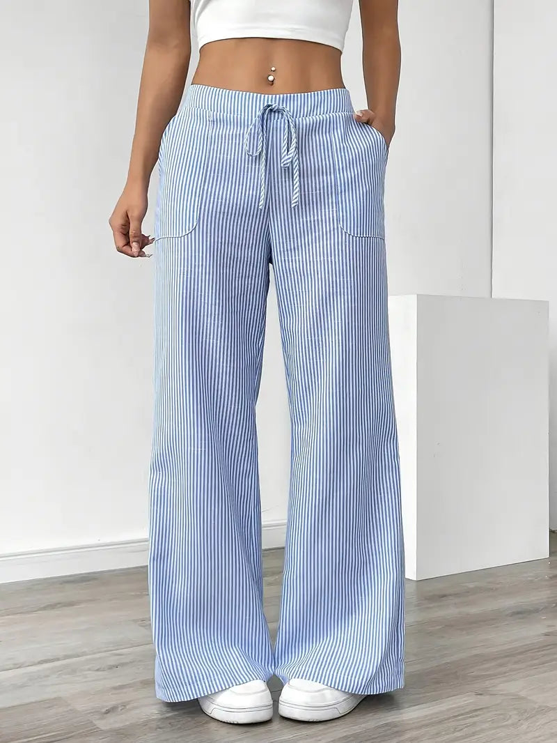 Denise™ | Elegant Corduroy High-Waist Pants