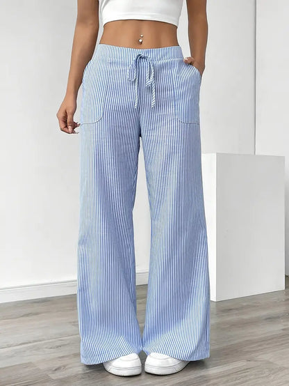 Denise™ | Elegant Corduroy High-Waist Pants
