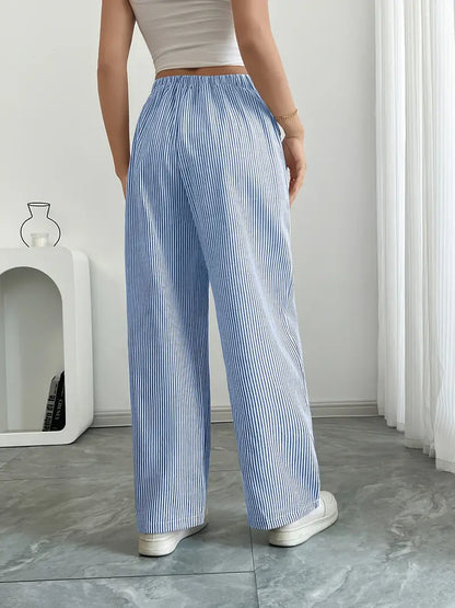 Denise™ | Elegant Corduroy High-Waist Pants