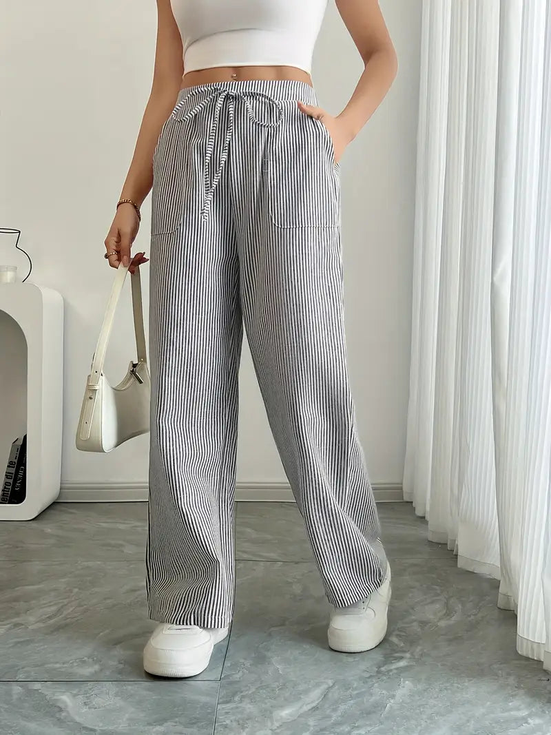 Denise™ | Elegant Corduroy High-Waist Pants