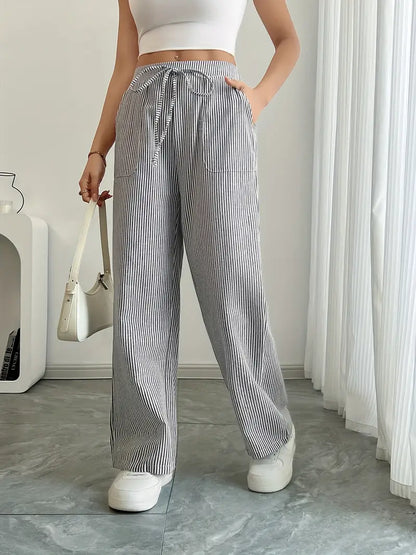 Denise™ | Elegant Corduroy High-Waist Pants