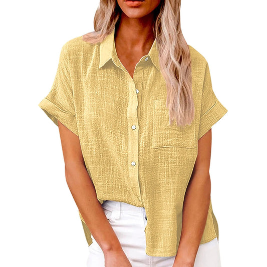 Jolina™ | Effortless Button-Up Blouse