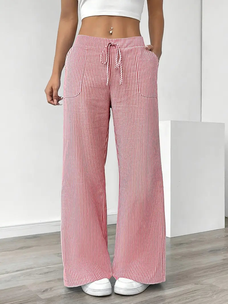Denise™ | Elegant Corduroy High-Waist Pants