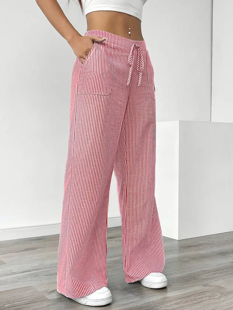 Denise™ | Elegant Corduroy High-Waist Pants