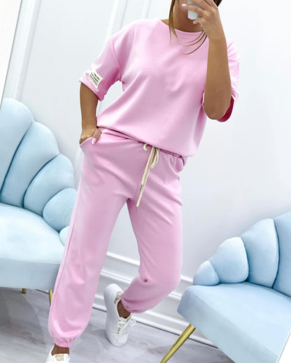 Nalaya - Stylish Short Sleeve Two Piece Set