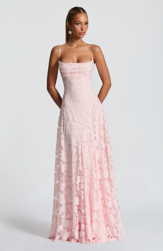 Valencia™ | Lace Corset Maxi Dress