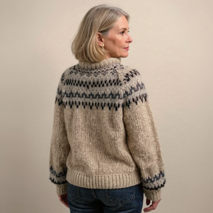 Ashley - Vintage Handcrafted Icelandic Jumper